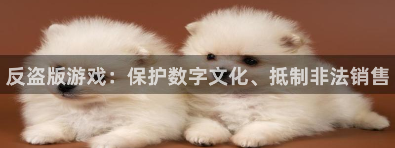 威廉希尔欧洲指数：反盗版游戏：保护数字文化、抵制非法销售